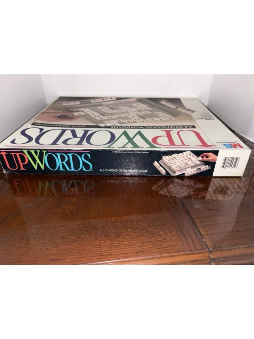 Vintage Up Words 3D Word Game 1988 Milton Bradley  COMPLETE